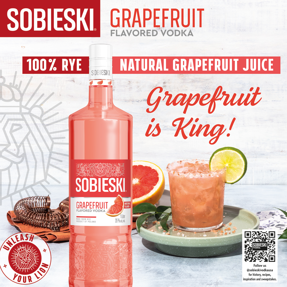 New : Sobieski® Grapefruit