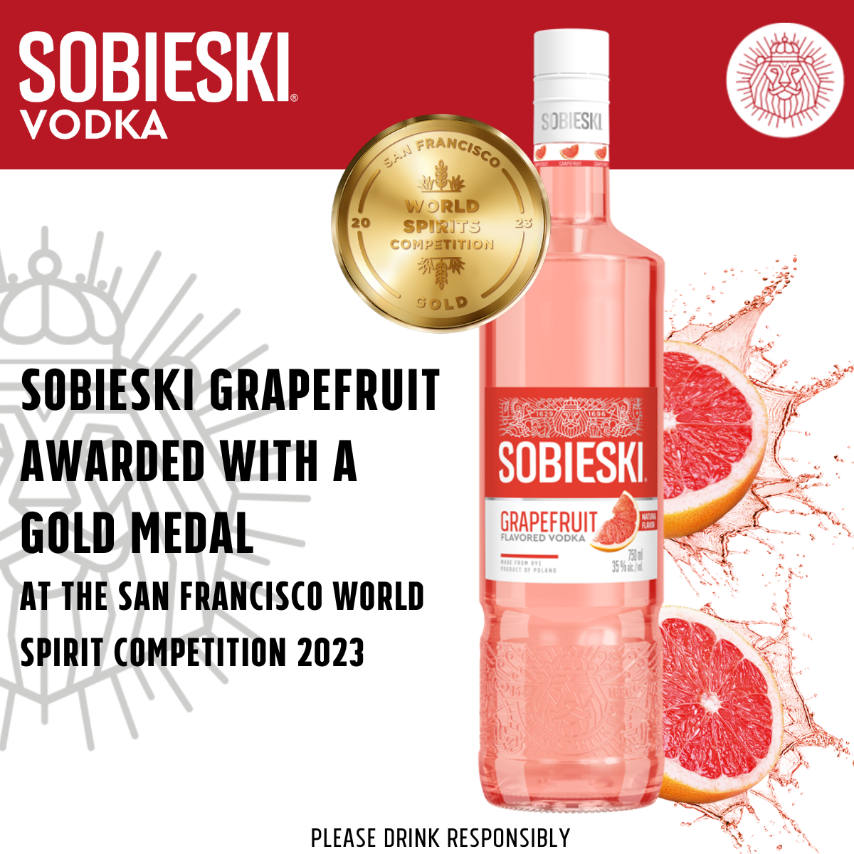 SOBIESKI® GRAPEFRUIT ALREADY AWARDED IN 2023